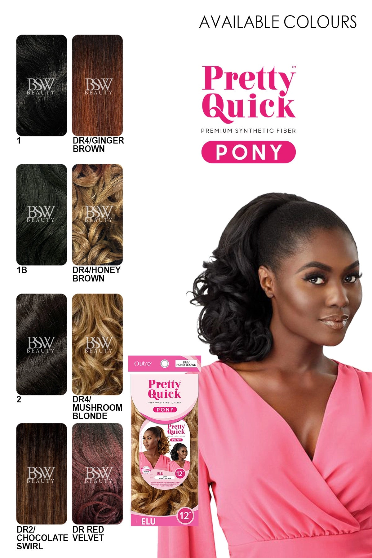 OUTRE PRETTY QUICK PONYTAIL ELU