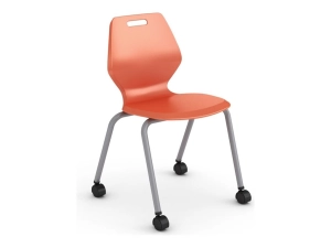 Paragon A&D Ready - Chair - injection molded polypropylene - orangesicle READY4L16C-XT