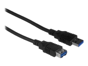 Pearstone - USB cable - USB Type A (M) to USB Type A (F) - USB 3.0 - 900 mA - 6 ft - Unidirectional USB3-AA6-SS