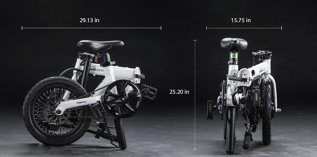 Qualisports Nemo 36V 250W Folding E-Bike