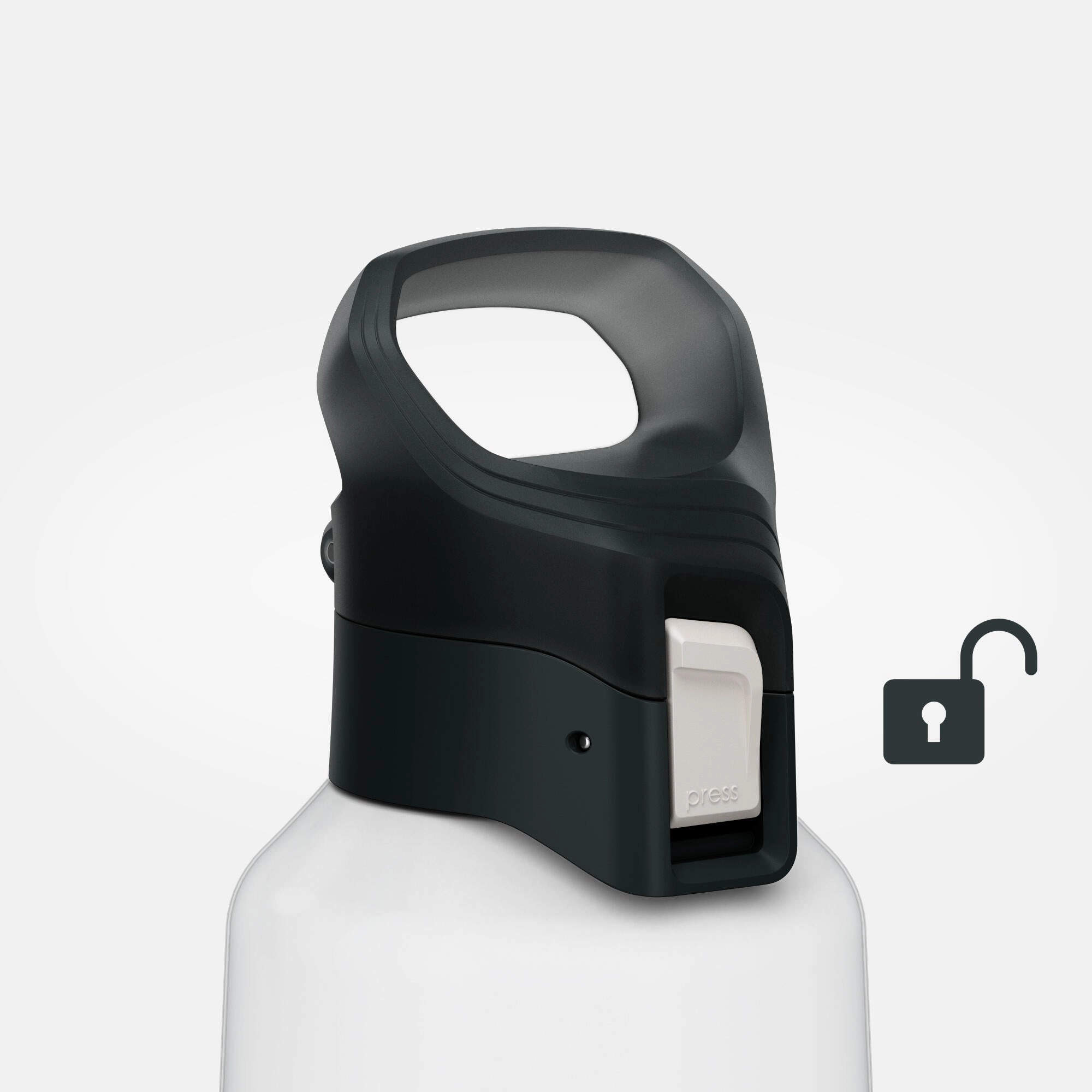 Quechua MH500, Quick Opening Top for Flask