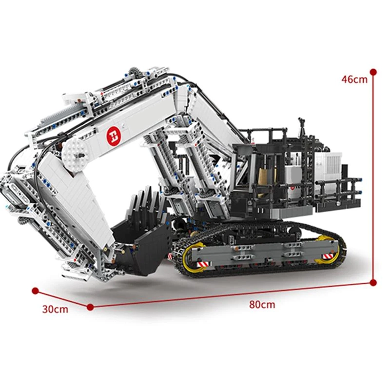 Remote Controlled Heavy Duty Digger 4342pcs