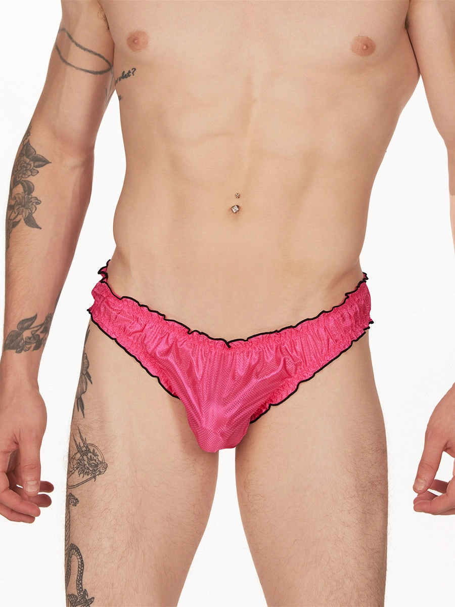 Rip-Stop Ruffle Edge Panty
