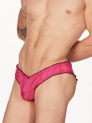 Rip-Stop Ruffle Edge Panty