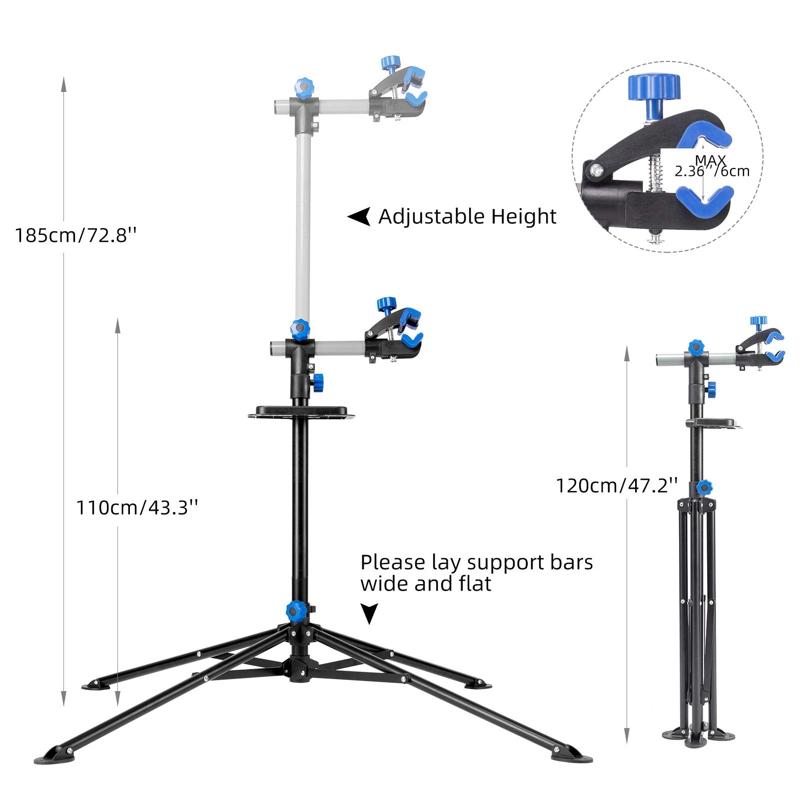 ROCKBROS Bike Repair Stand for Maintenance Height Adjustable