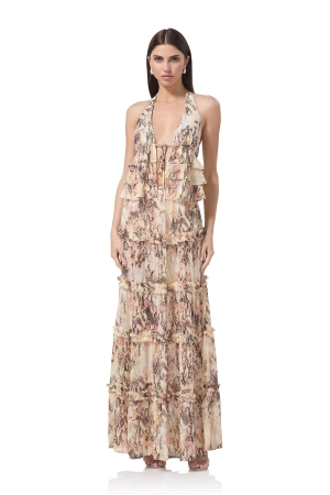 Sabina Maxi Skirt - Shine Snake