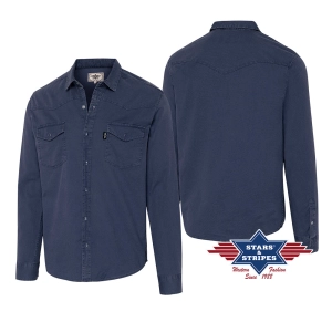 S&S Daniel Blue Men's Western Shirt