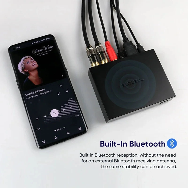 SMSL PS100 ES9023 DAC Multifunctional Audio Converter