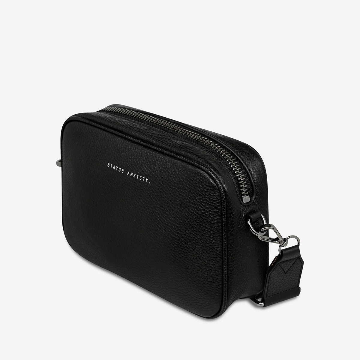 Status Anxiety Plunder With Webbed Strap Black