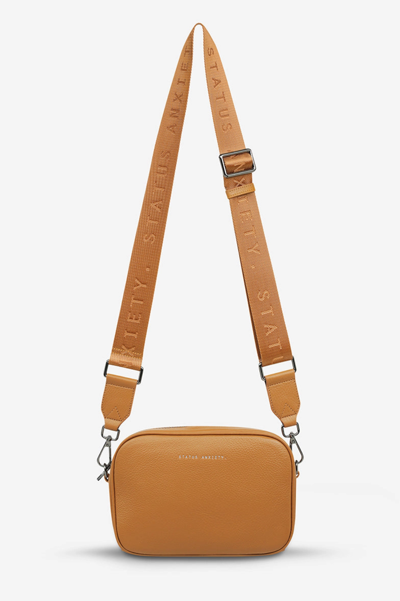 Status Anxiety Plunder With Webbed Strap Tan