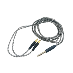 Strauss & Wagner Leon A2DC 4.4mm Balanced 4-core Silver Headphone Cable for Audio-Technica