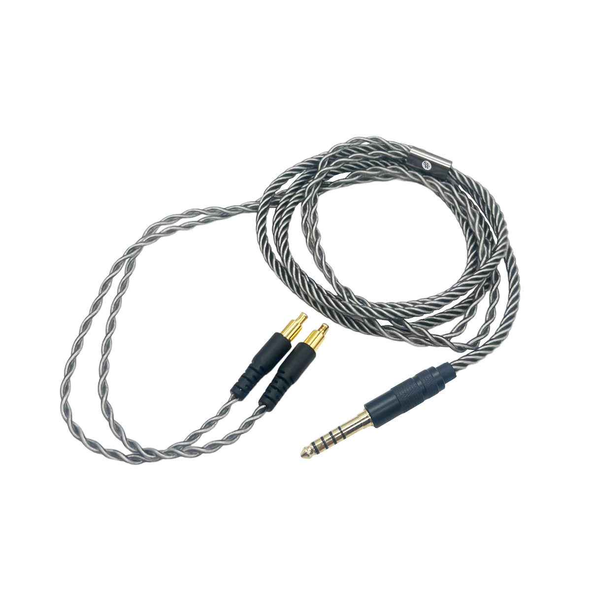 Strauss & Wagner Leon A2DC 4.4mm Balanced 4-core Silver Headphone Cable for Audio-Technica