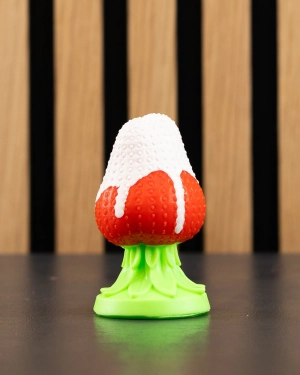 Strawberry Plug - Small, Soft - FLOP - Delamination