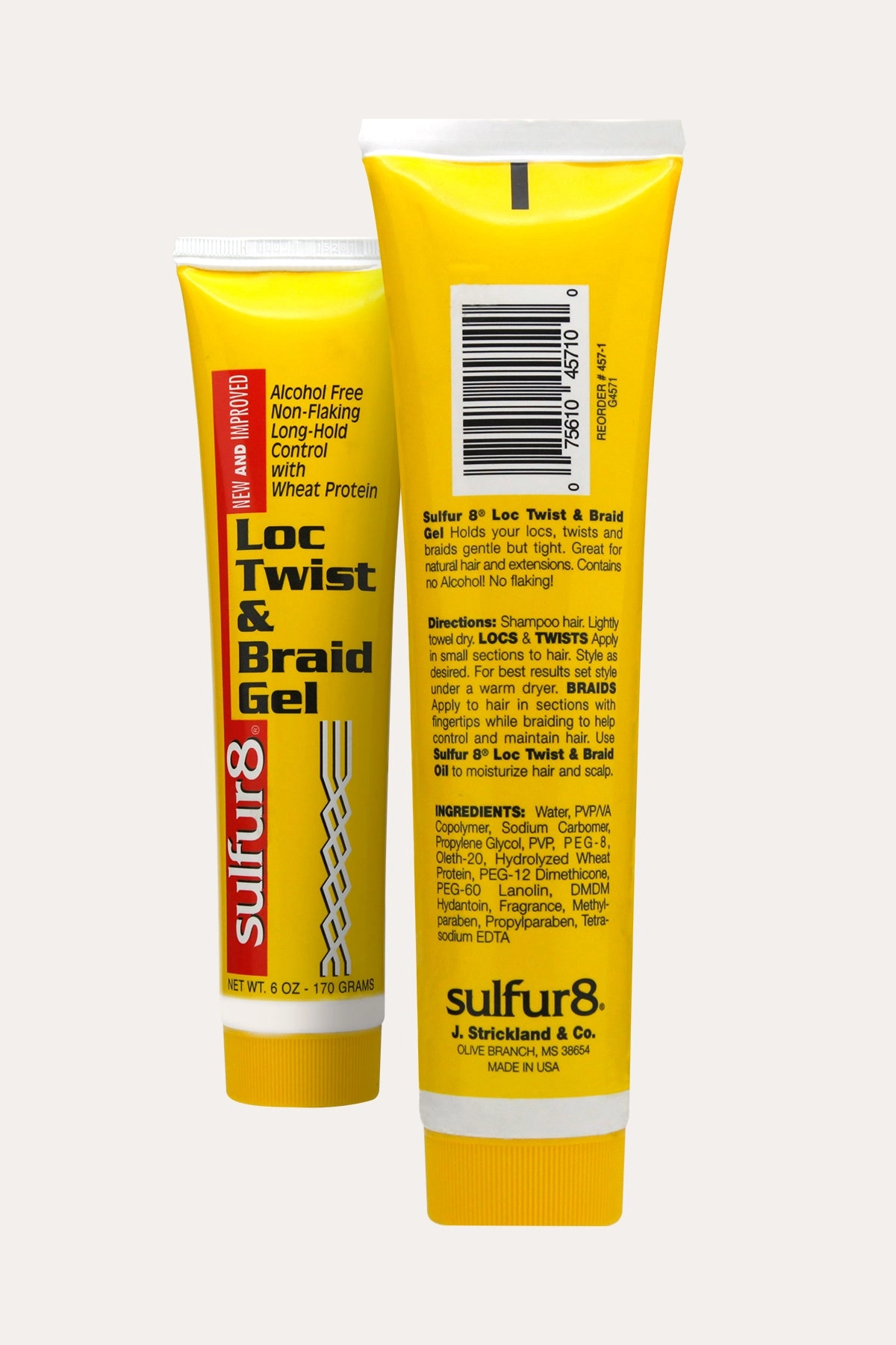 SULFUR8 LOC TWIST & BRAID GEL 6oz