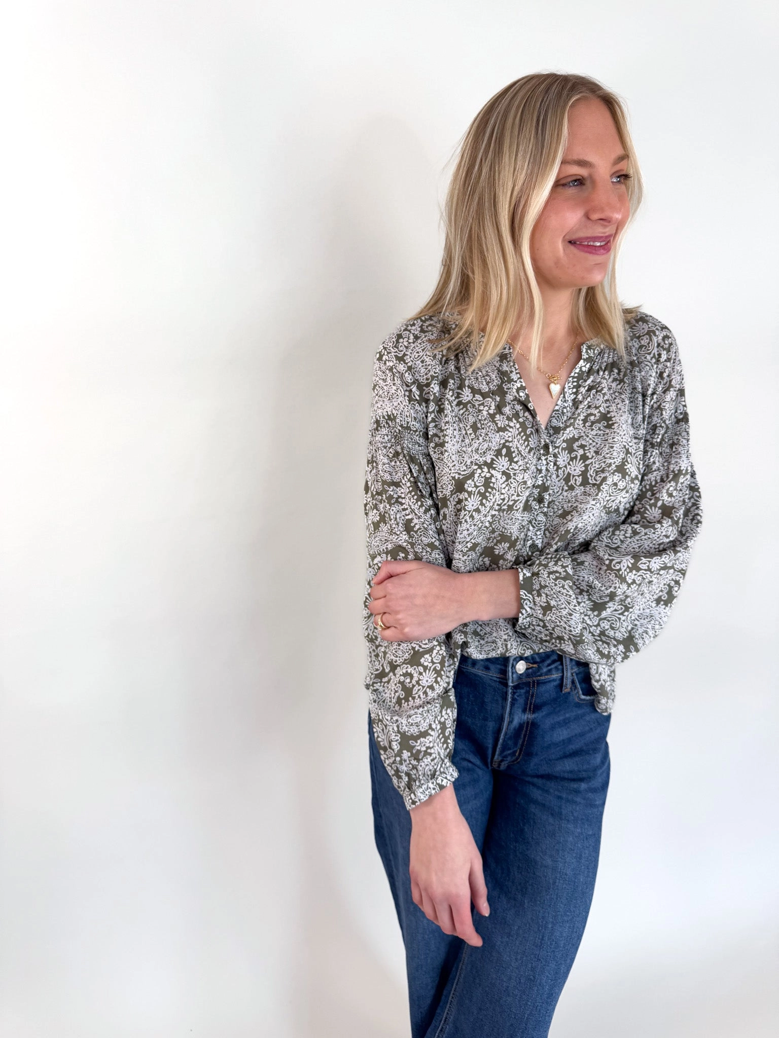 Sunday's Best Long Sleeve Blouse