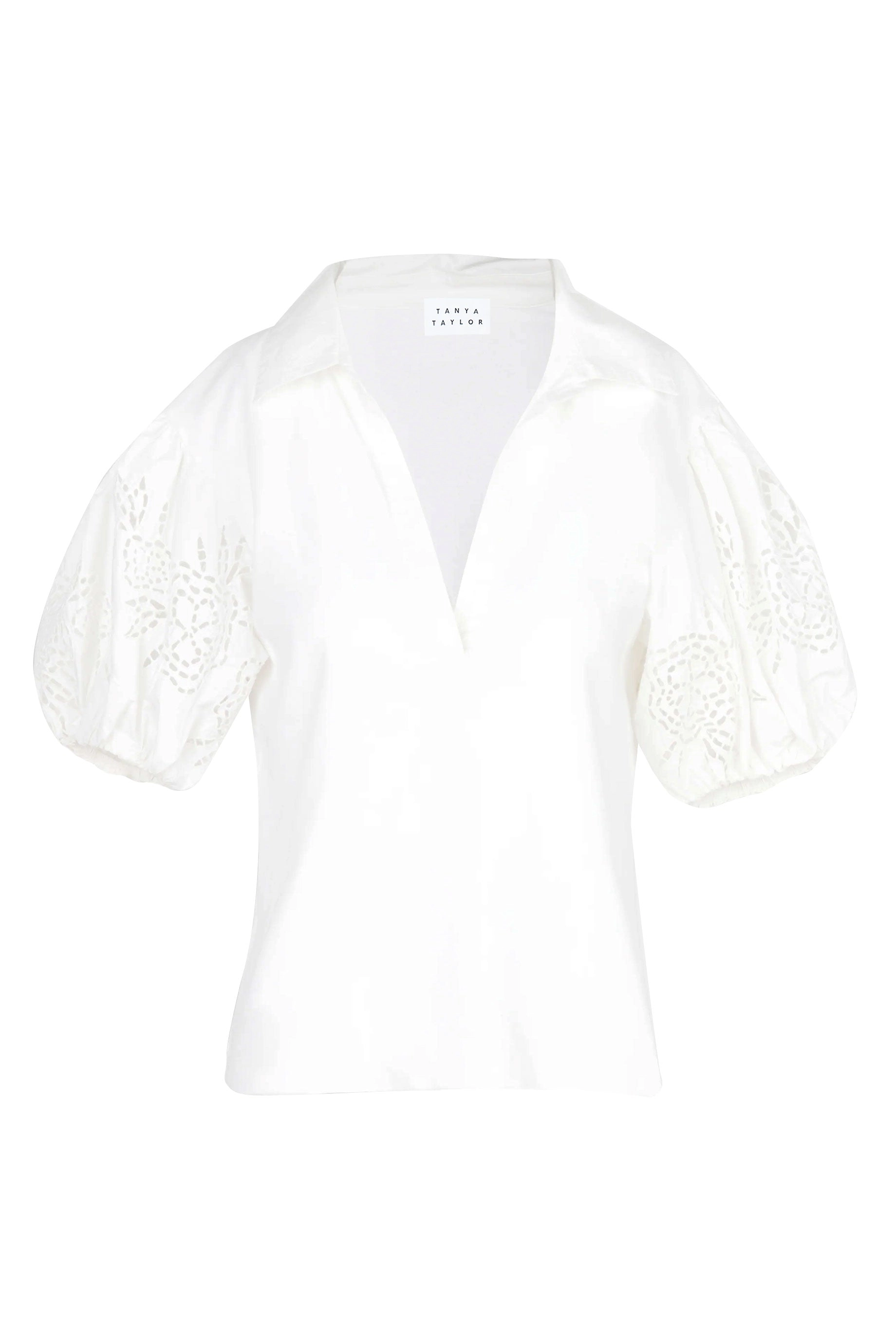 Tanya Taylor Tory Top - White