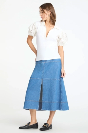 Tanya Taylor Tory Top - White