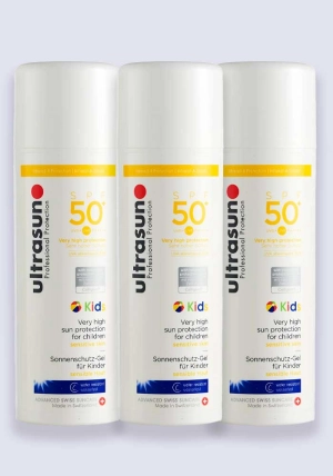 Ultrasun Kids Sun Protection Lotion SPF 50  150ml - 3 Pack Saver