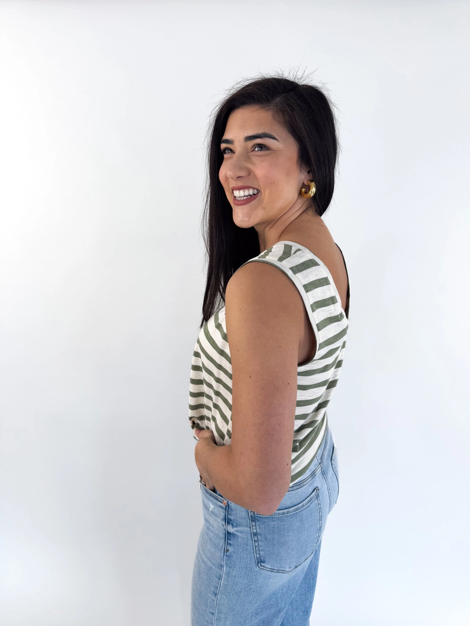 Valerie V-Neck Tie Tank