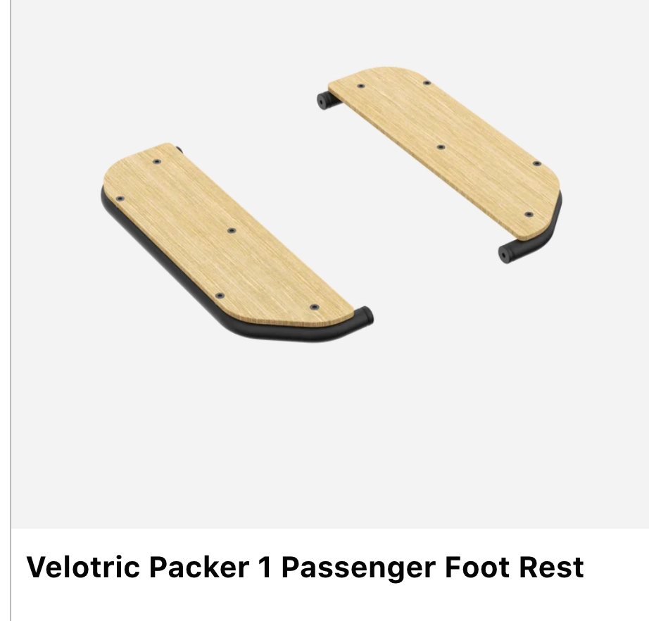 Velotric Packer 1 Step Thru Cargo Electric Bike