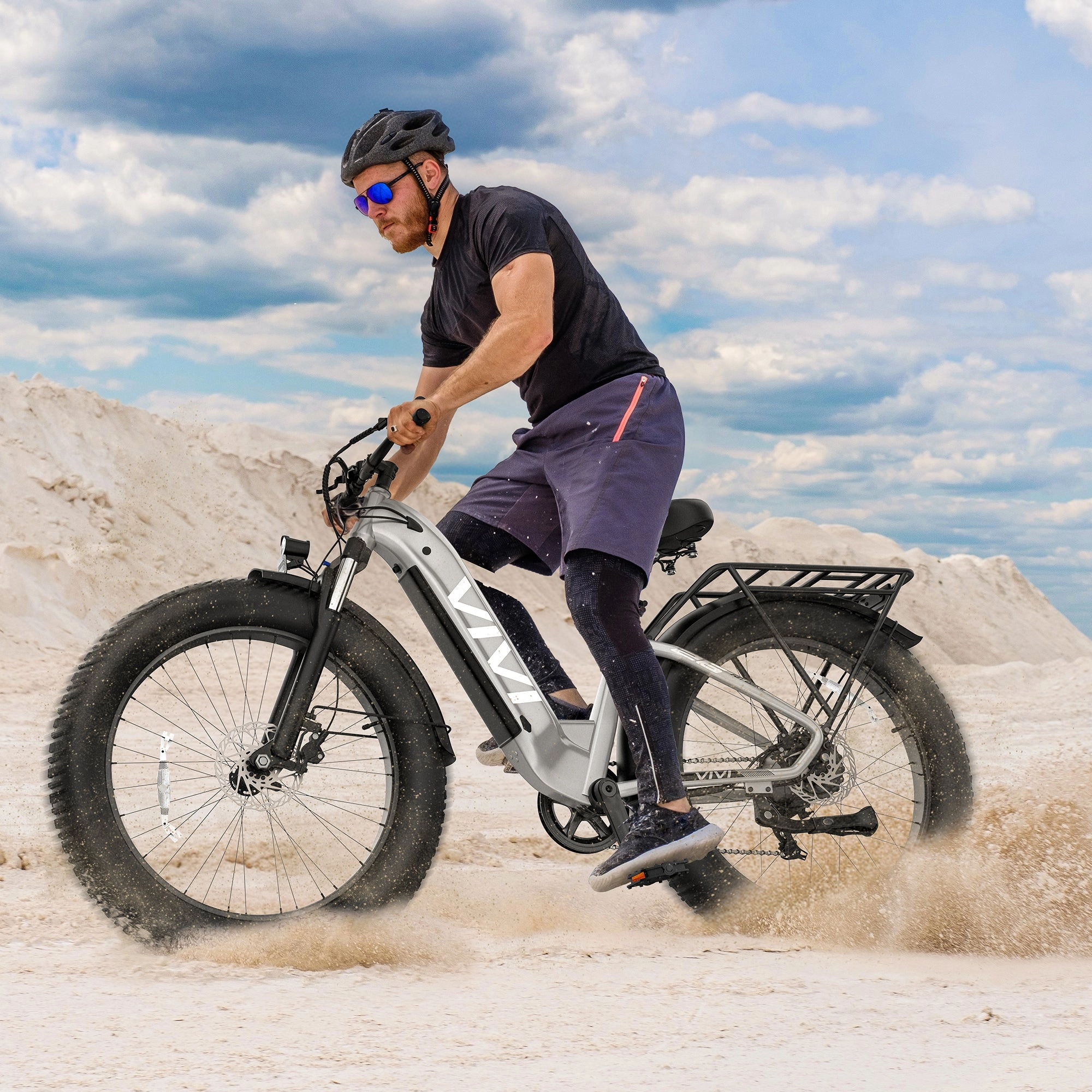 VIVI ACE07 Electric Bike Step Thru Fat Tire Electric Bike UL2849 Certified