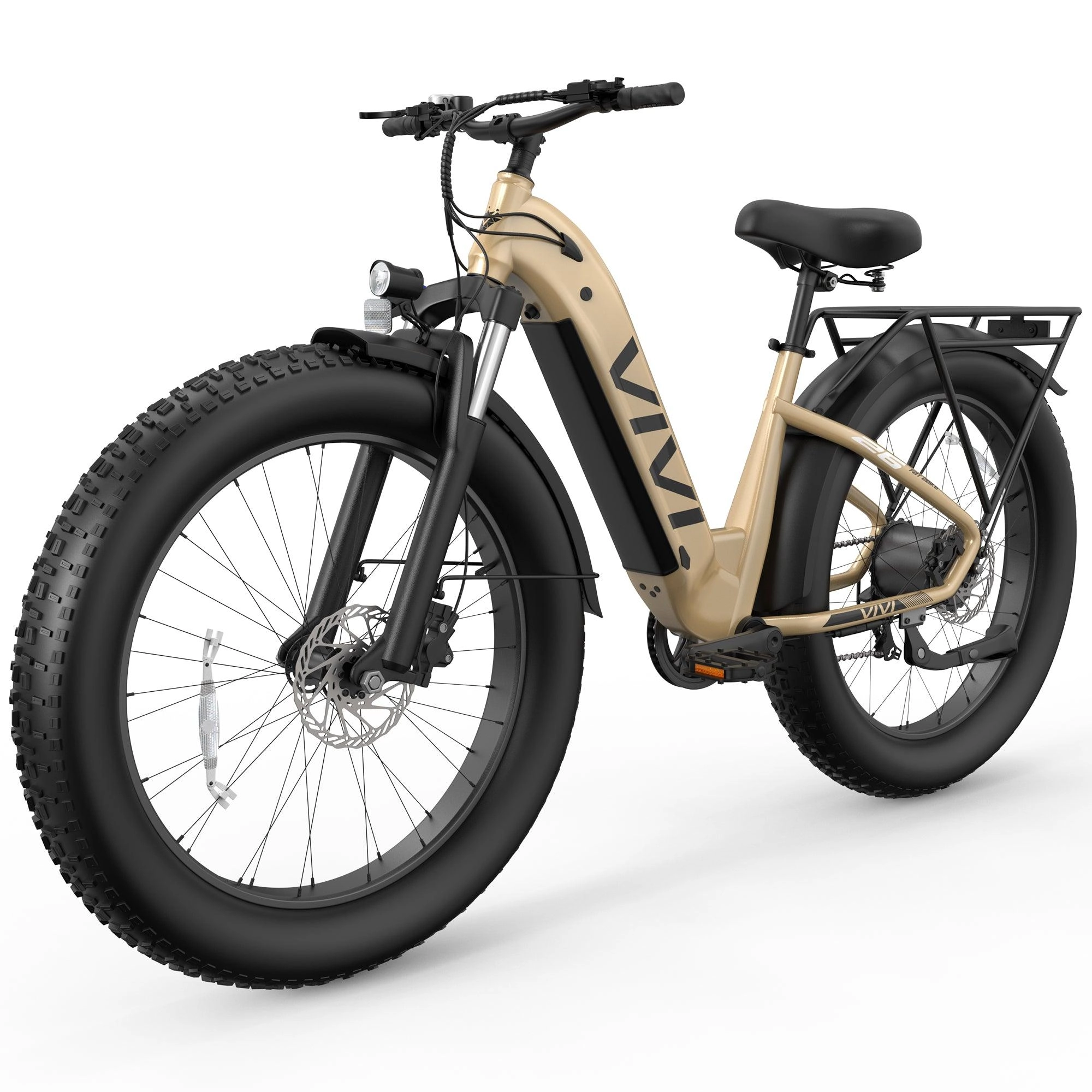 VIVI ACE07 Electric Bike Step Thru Fat Tire Electric Bike UL2849 Certified