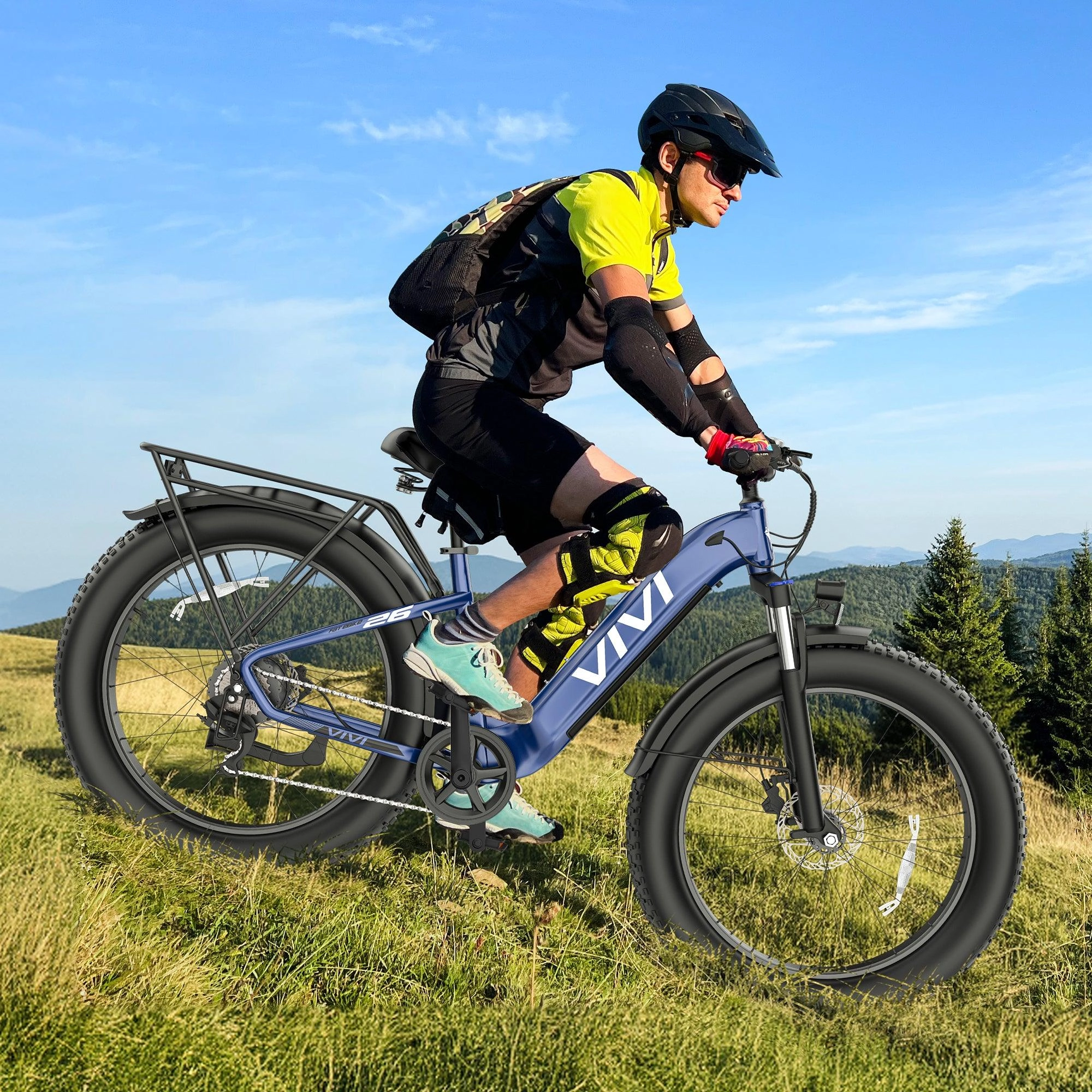VIVI ACE07 Electric Bike Step Thru Fat Tire Electric Bike UL2849 Certified