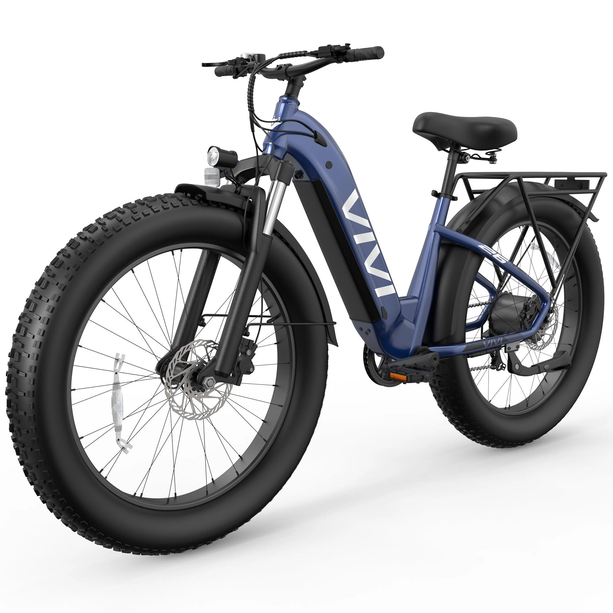 VIVI ACE07 Electric Bike Step Thru Fat Tire Electric Bike UL2849 Certified