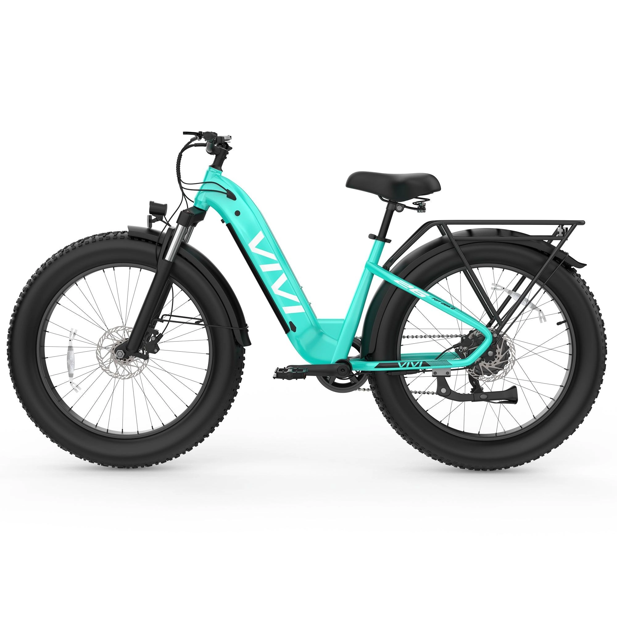 VIVI ACE07 Electric Bike Step Thru Fat Tire Electric Bike UL2849 Certified