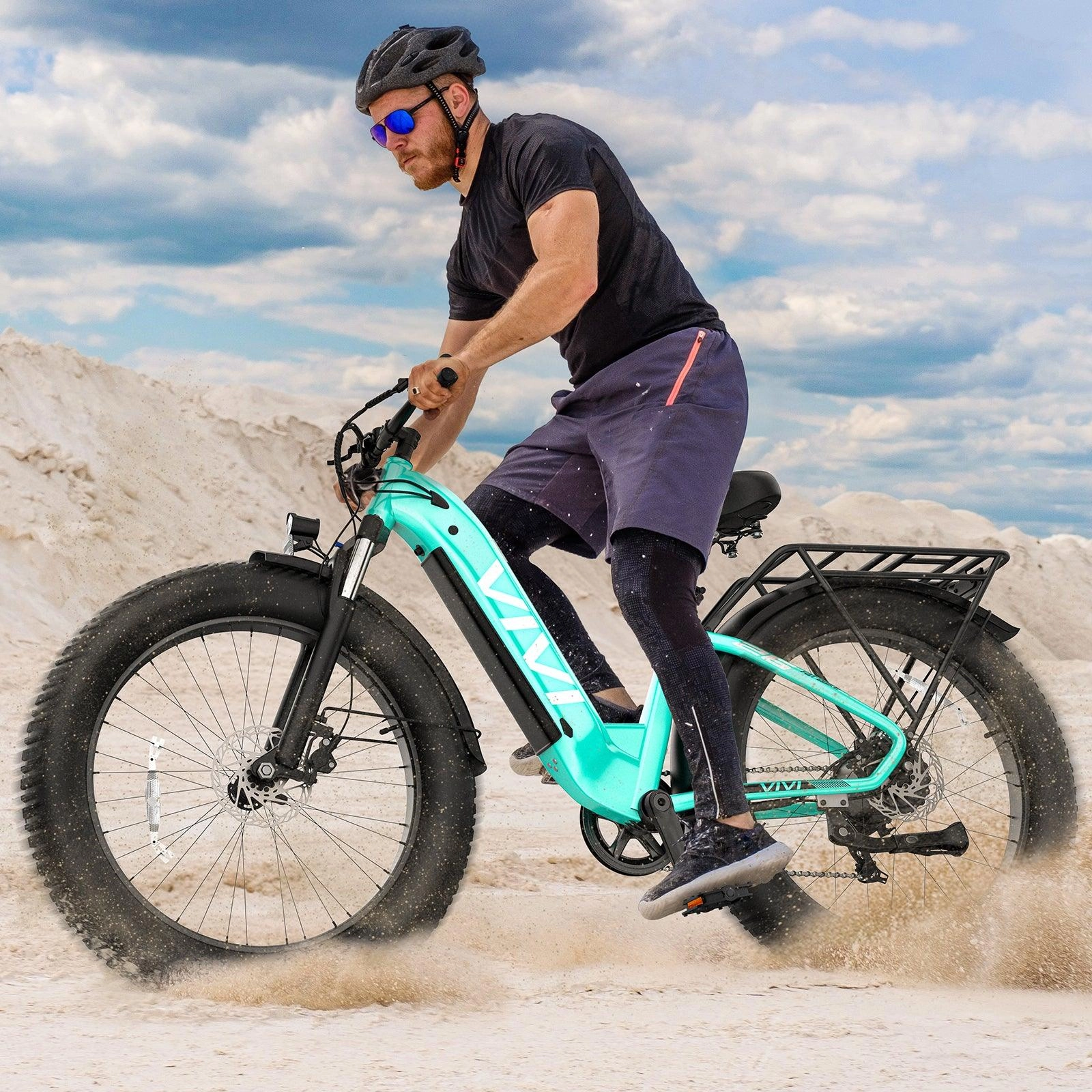 VIVI ACE07 Electric Bike Step Thru Fat Tire Electric Bike UL2849 Certified