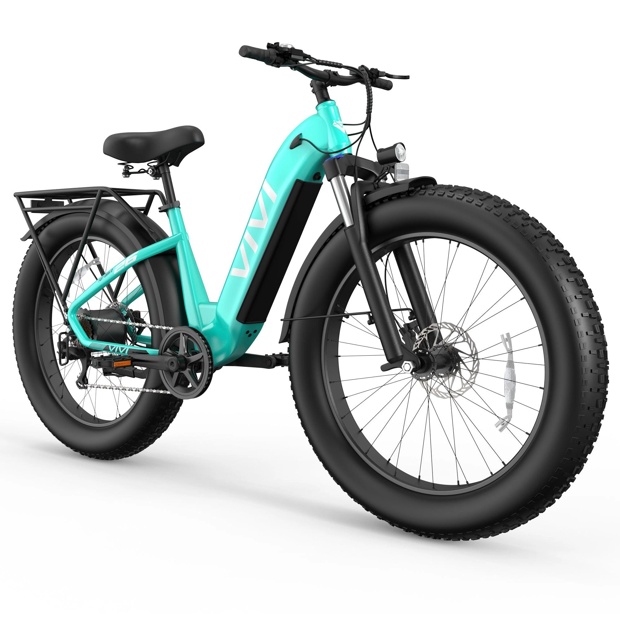 VIVI ACE07 Electric Bike Step Thru Fat Tire Electric Bike UL2849 Certified