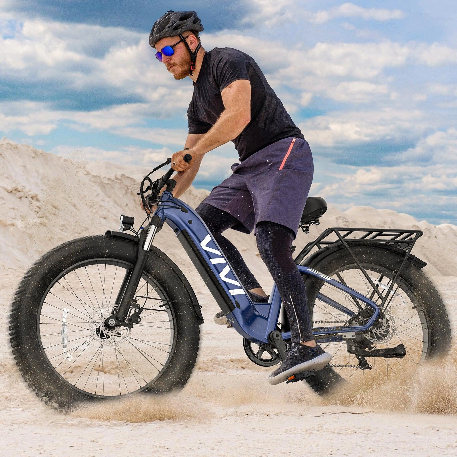 VIVI ACE07 Electric Bike Step Thru Fat Tire Electric Bike UL2849 Certified