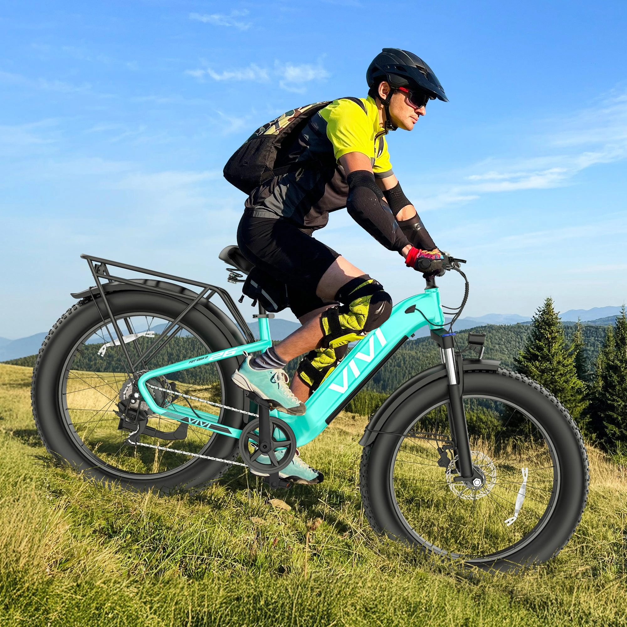 VIVI ACE07 Electric Bike Step Thru Fat Tire Electric Bike UL2849 Certified
