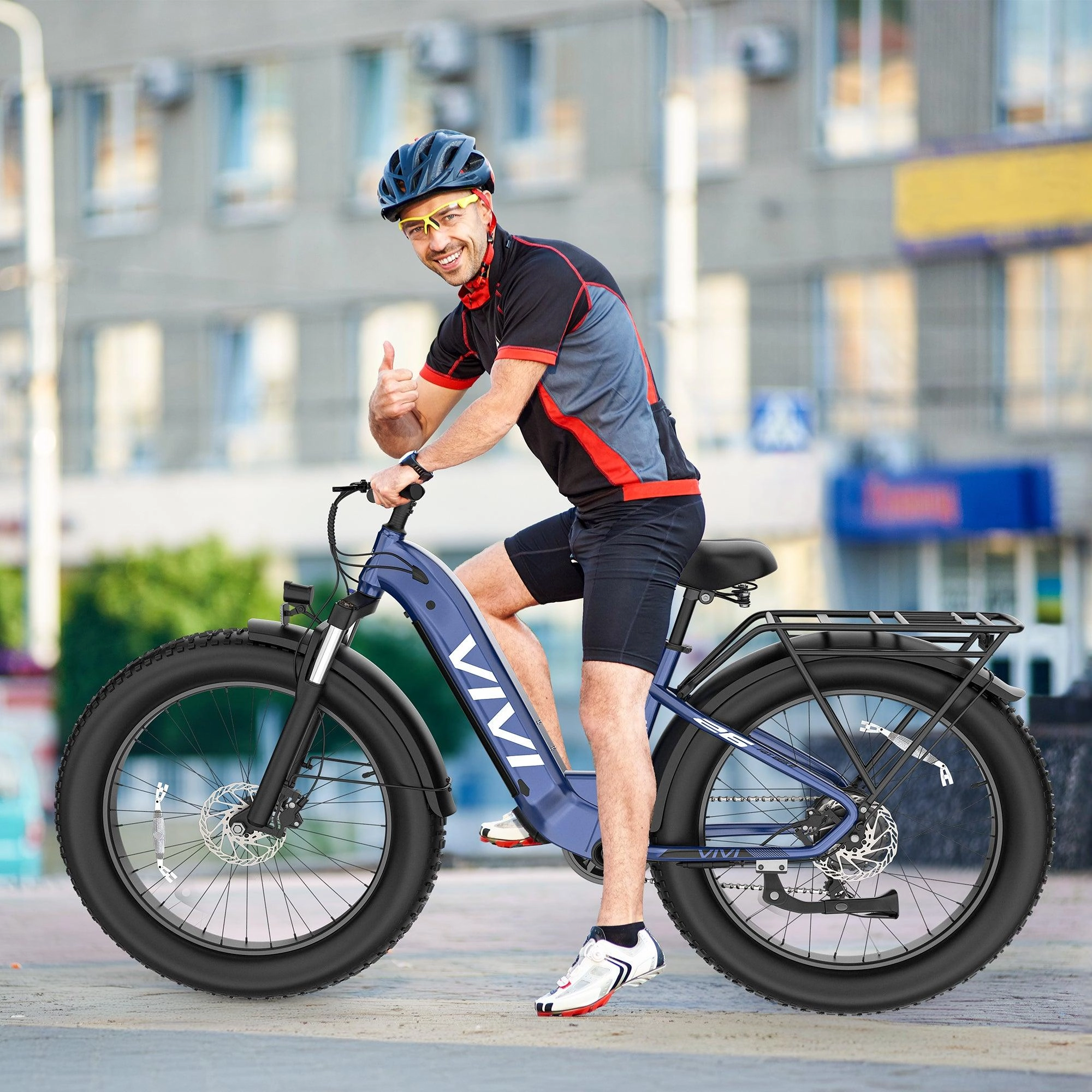 VIVI ACE07 Electric Bike Step Thru Fat Tire Electric Bike UL2849 Certified