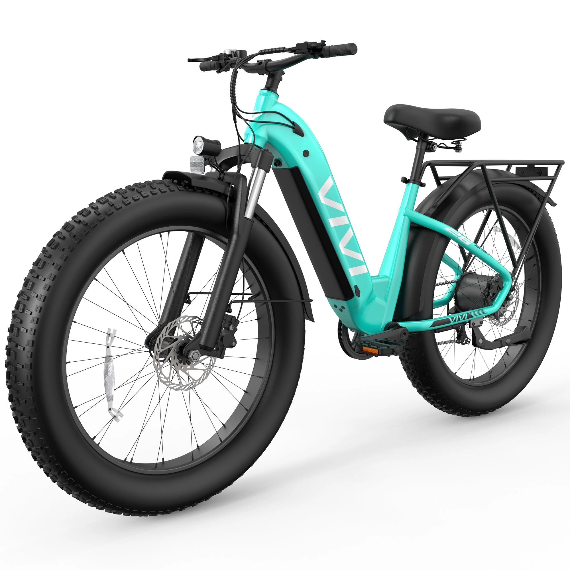 VIVI ACE07 Electric Bike Step Thru Fat Tire Electric Bike UL2849 Certified
