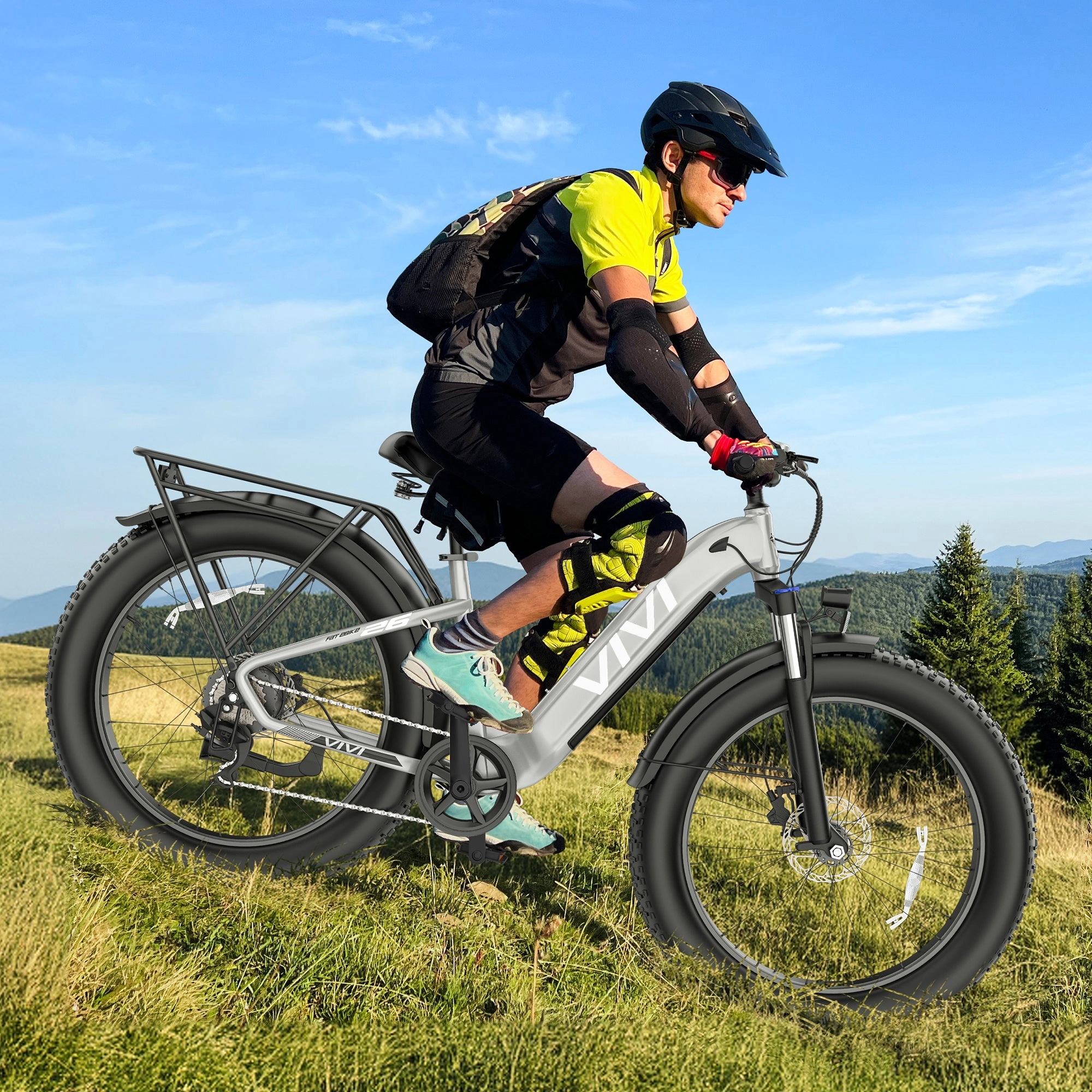 VIVI ACE07 Electric Bike Step Thru Fat Tire Electric Bike UL2849 Certified