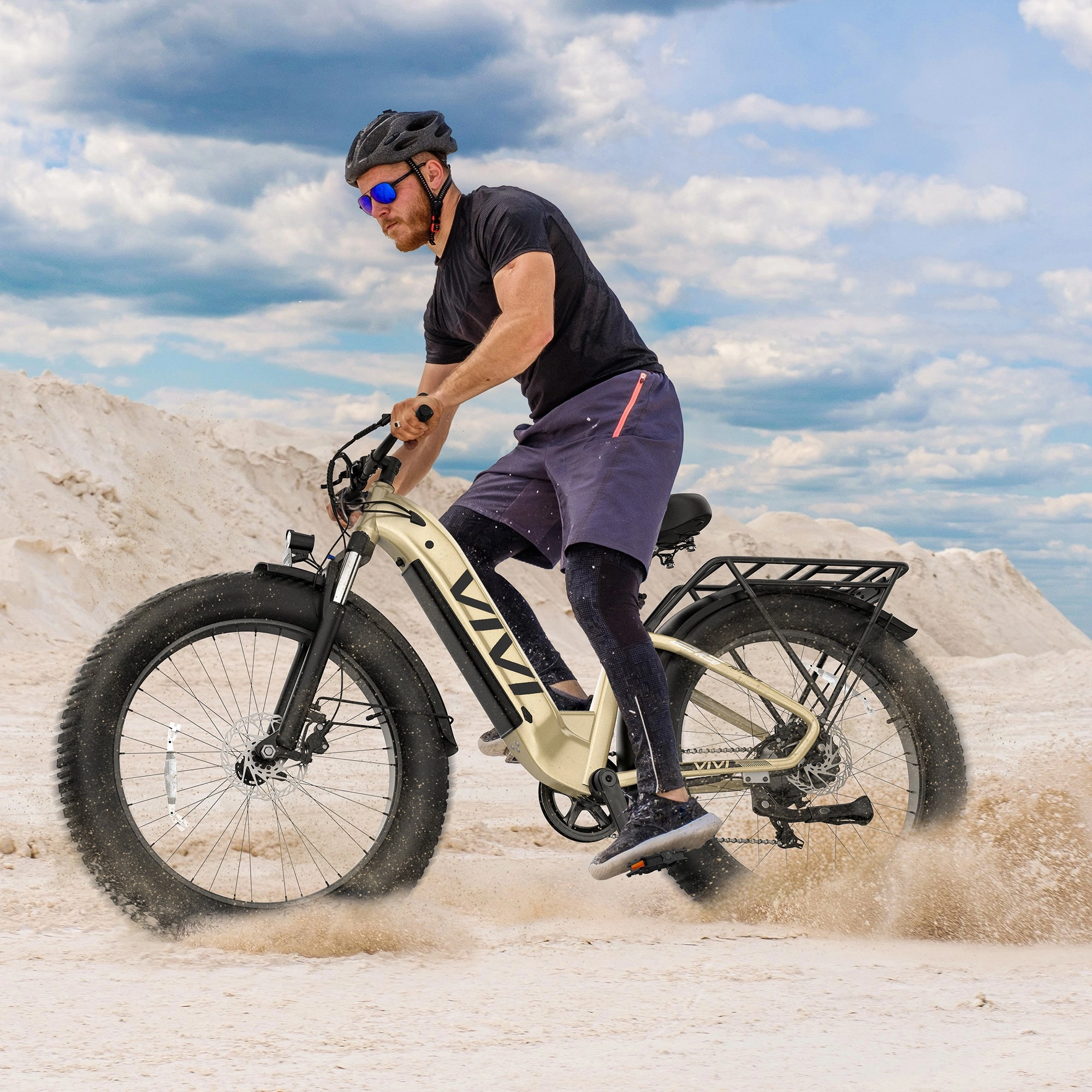 VIVI ACE07 Electric Bike Step Thru Fat Tire Electric Bike UL2849 Certified