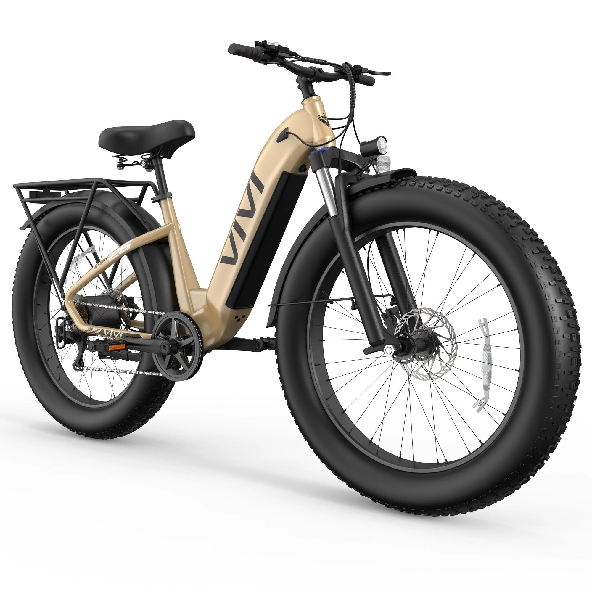 VIVI ACE07 Electric Bike Step Thru Fat Tire Electric Bike UL2849 Certified