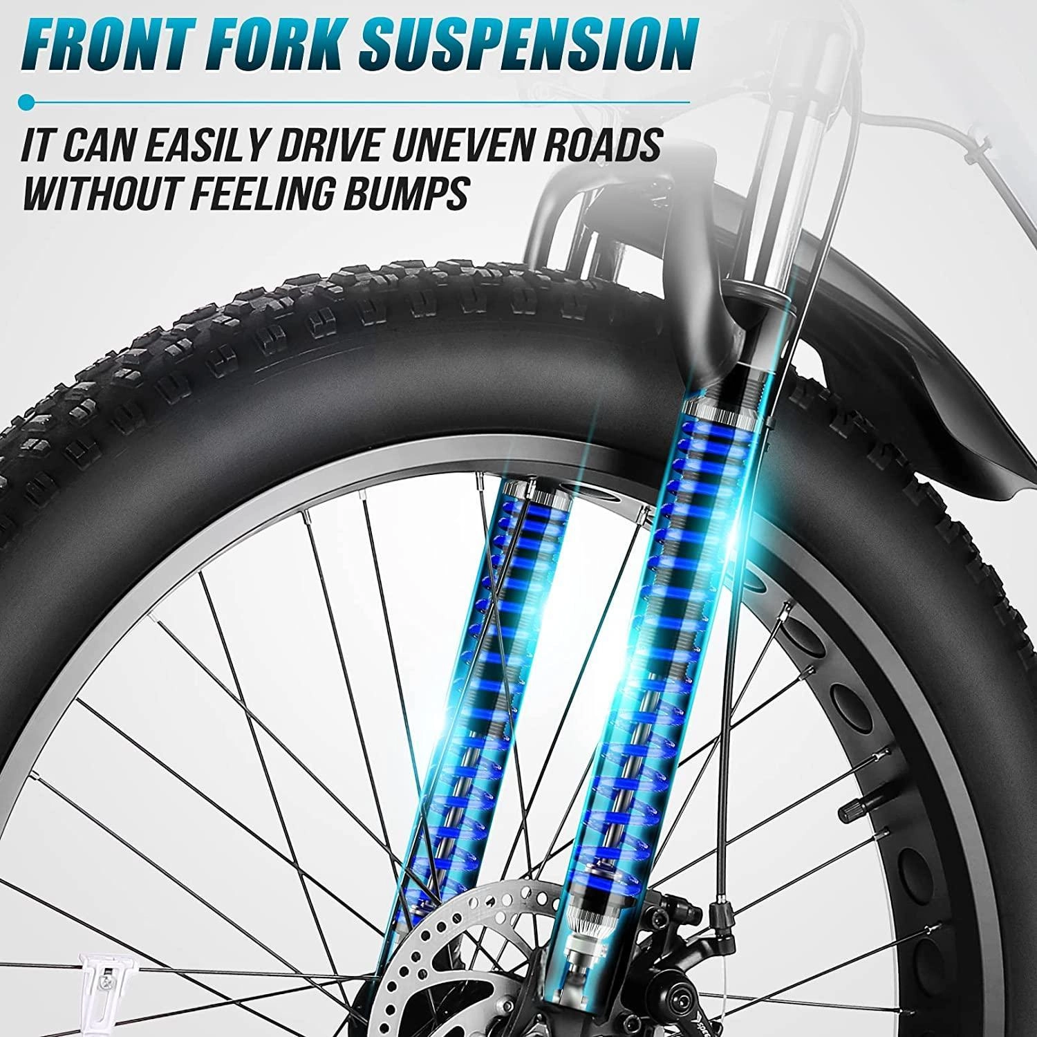 VIVI F26FUL Electric Bike Long Range Fat Tire Electric Bike UL2849 Certified