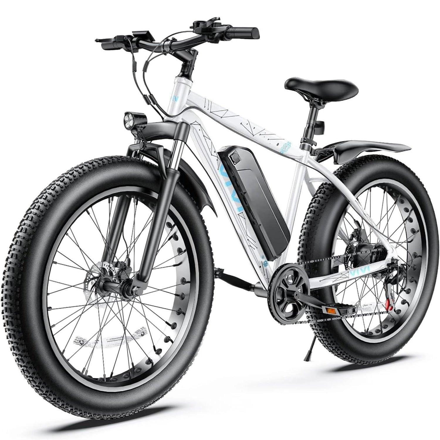 VIVI F26FUL Electric Bike Long Range Fat Tire Electric Bike UL2849 Certified