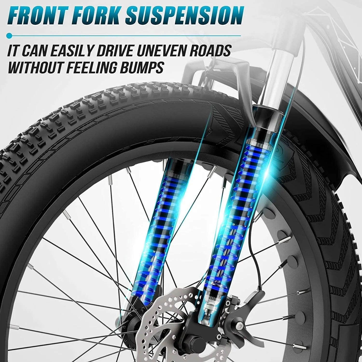 VIVI F26FUL Electric Bike Long Range Fat Tire Electric Bike UL2849 Certified