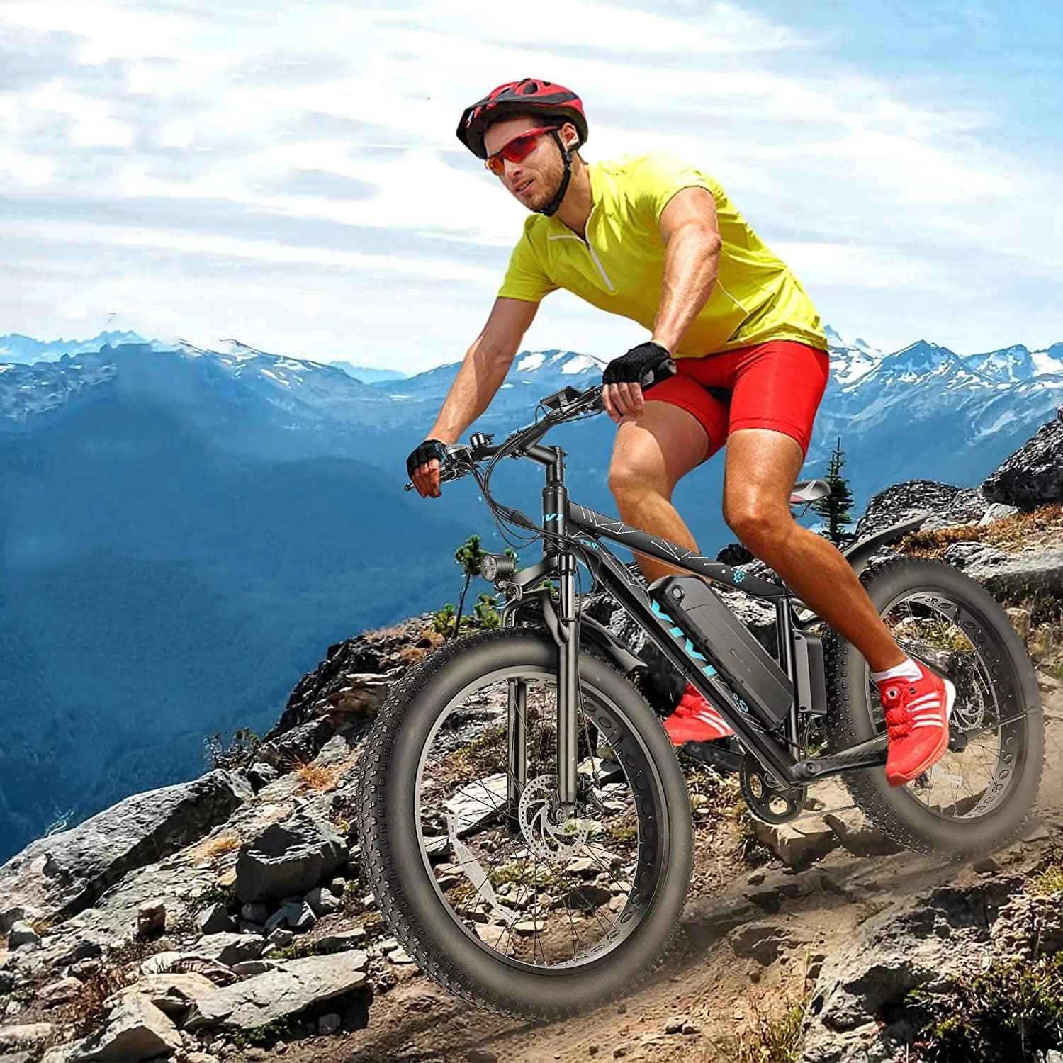 VIVI F26FUL Electric Bike Long Range Fat Tire Electric Bike UL2849 Certified