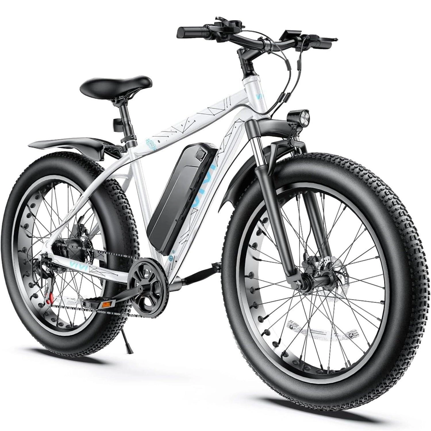 VIVI F26FUL Electric Bike Long Range Fat Tire Electric Bike UL2849 Certified