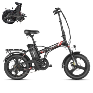 VIVI Gopina Electric Bike 3.0" Fat Tire Folding Electric Bike UL2849 Certified