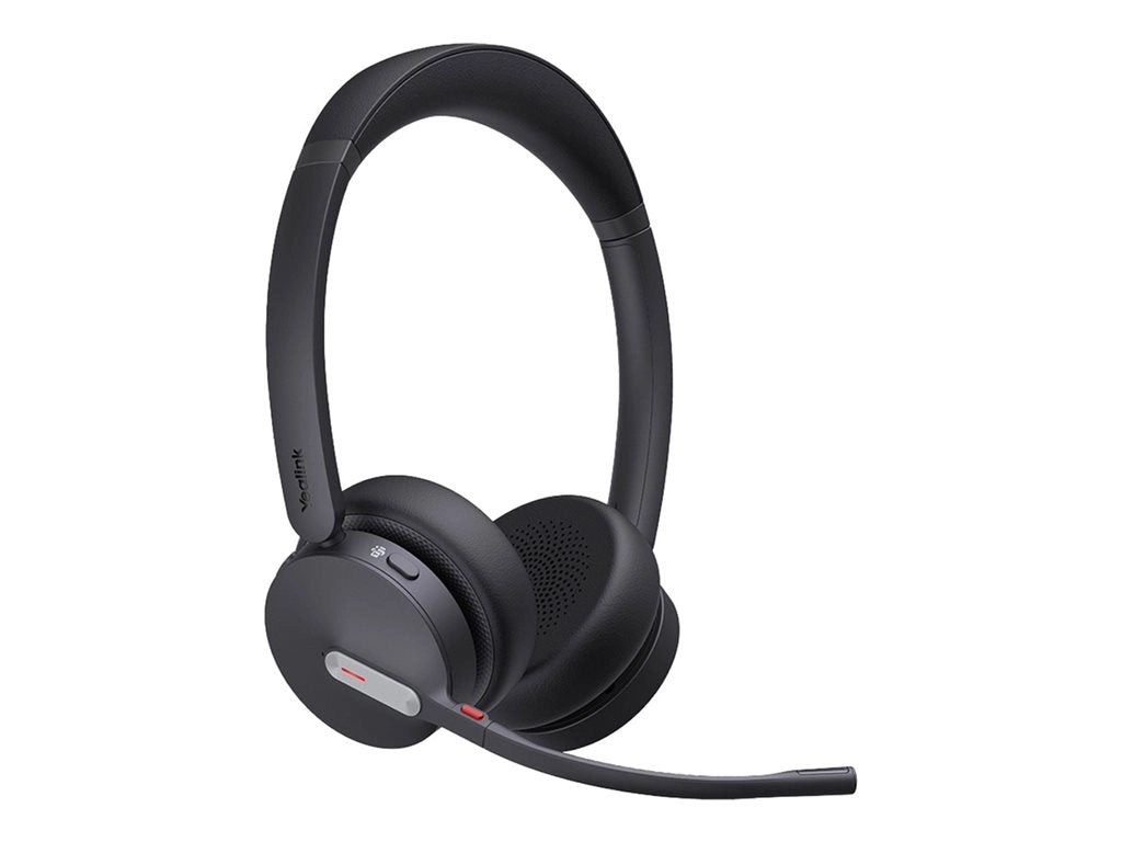 Yealink BH70 Dual - Headset - on-ear - Bluetooth - wireless - USB-C via Bluetooth adapter - black - Optimized for UC YEA-BH70-DUAL-UC-USB-C