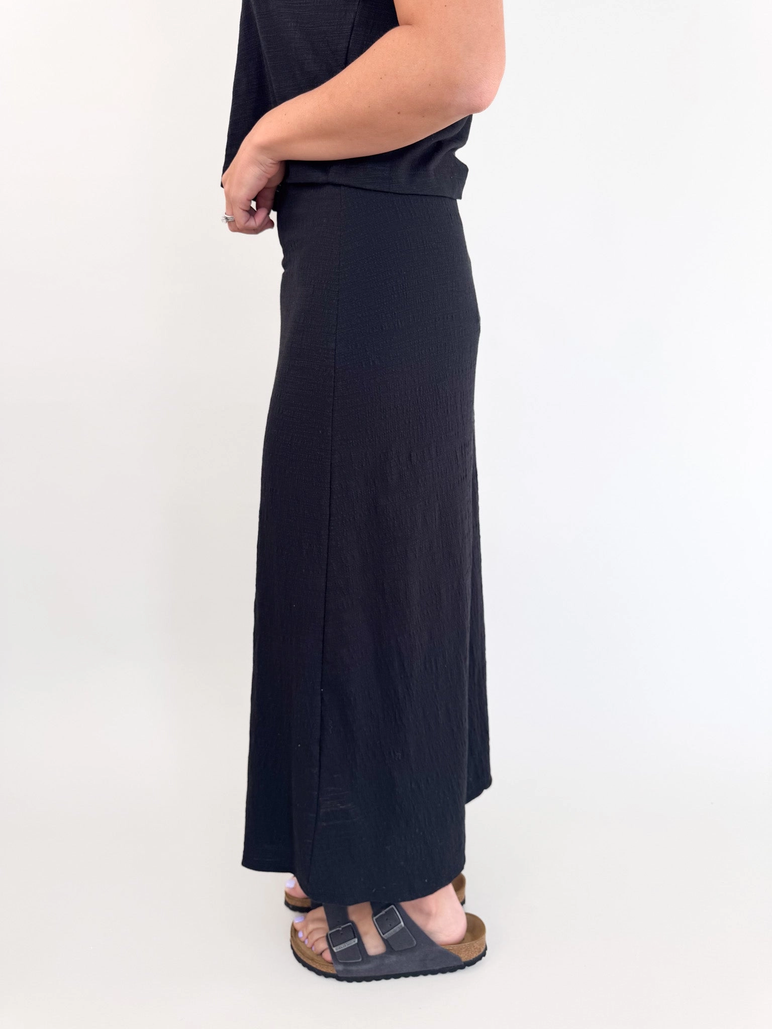 [Z SUPPLY] Delavine Textured Midi Skirt